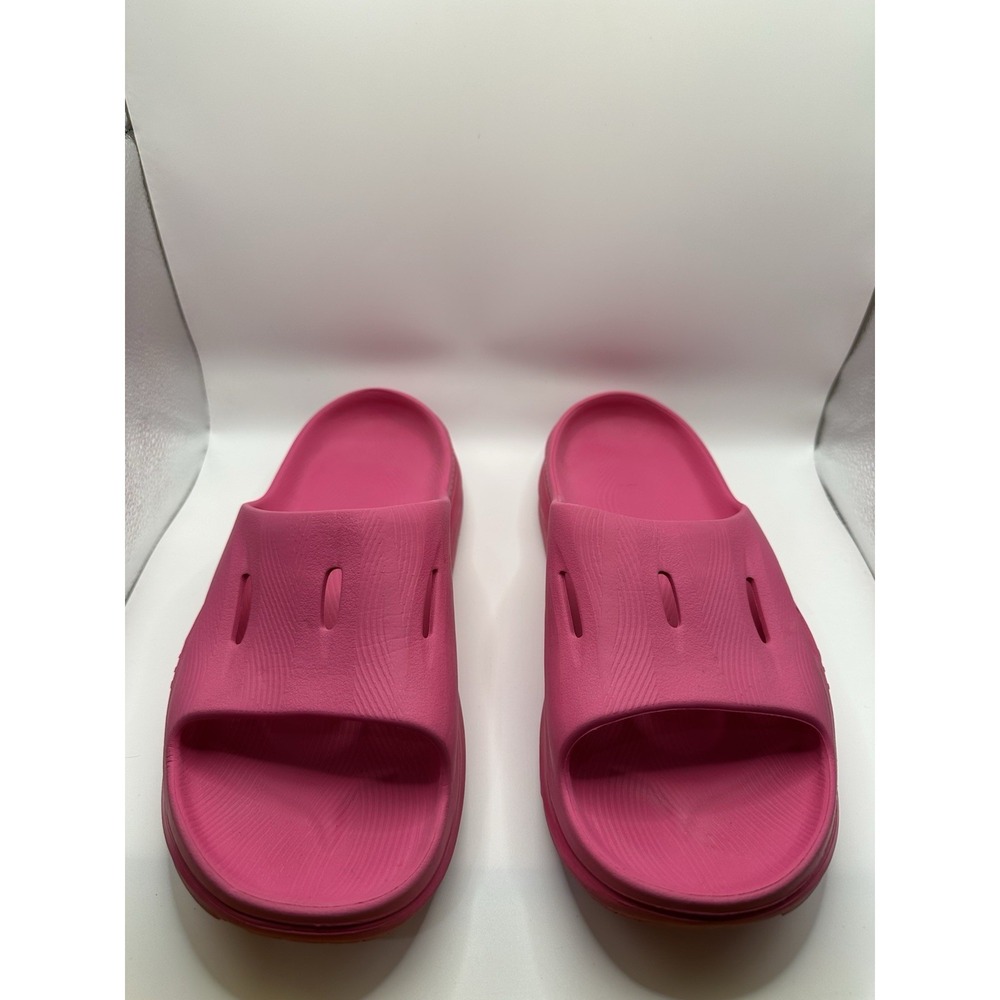 Hoka Ora Recovery Slide 3 Neon Rose Pink . Unisex Men's Size 11. - Women's 13.
